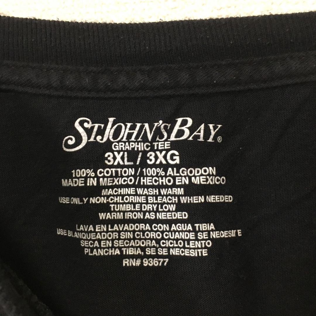アメリカ古着 ビール お酒とギター ビックプリント Tシャツ 3XL ゆるだぼ
