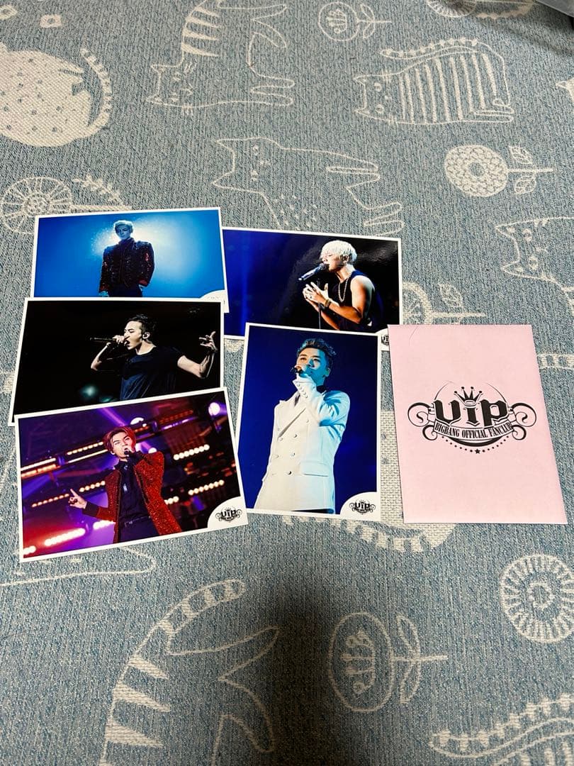 BIGBANG フォト ポストカード目立った傷や汚れなし