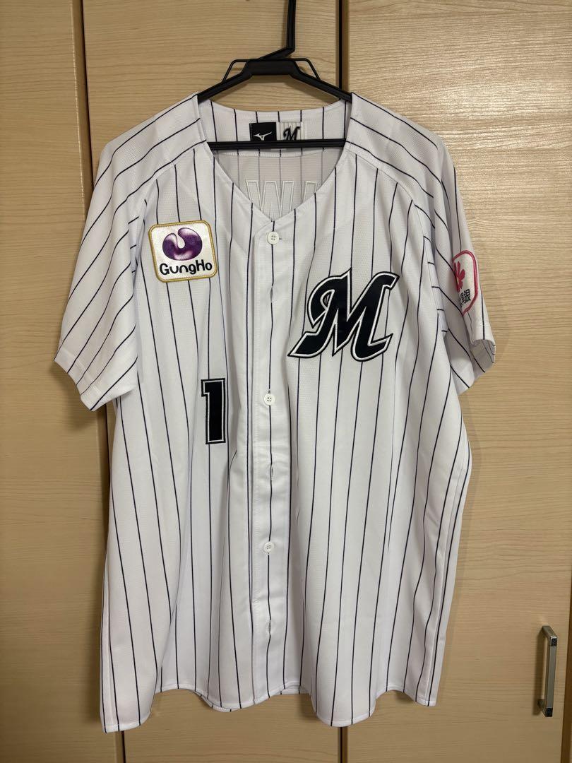 千葉ロッテマリーンズ　藤原恭大　レプリカユニフォーム　Lサイズ