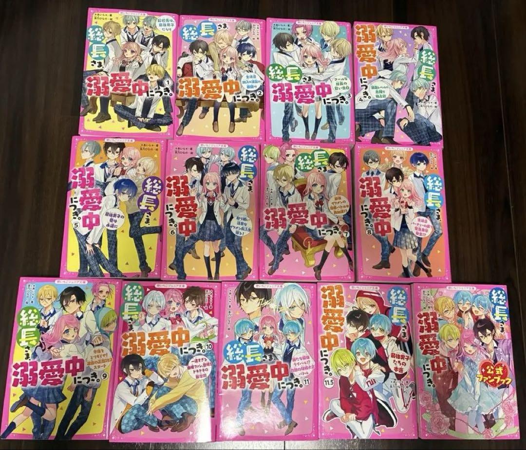 総長様、溺愛中につき　1巻〜11巻＋公式ファンブック 総長さま、溺愛中につき。 公式ファンブック (野いちごジュニア