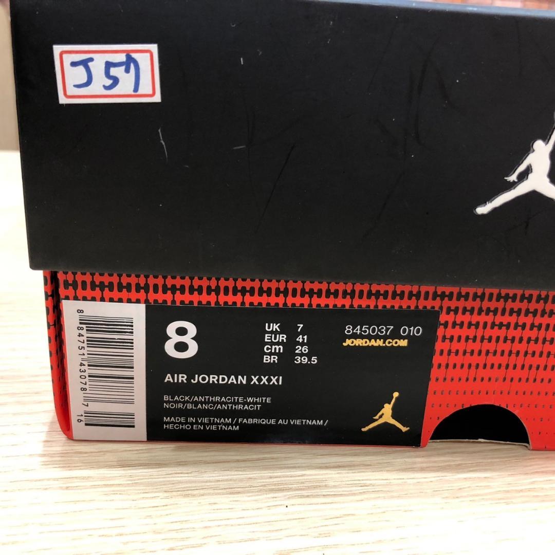 ♥NIKE (ナイキ) AIR JORDAN 31 BLACK CAT 黒×白