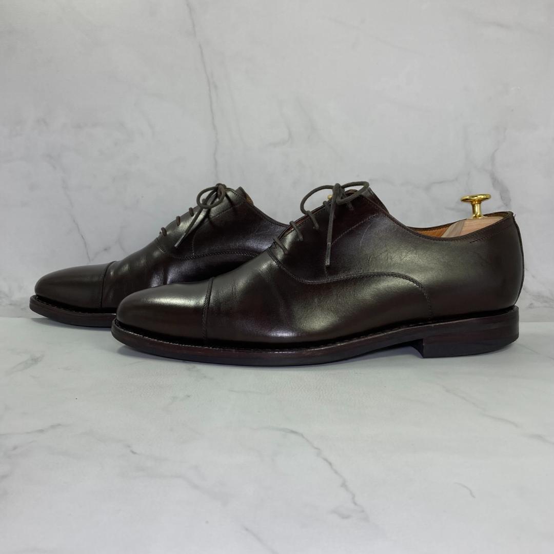 【美品】ジャランスリワヤ ストレートチップ 27.0㎝ ダークブラウン