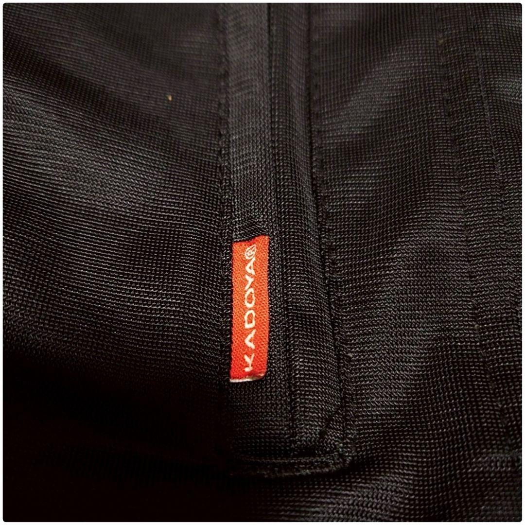 KADOYA 肩背肘パッド装備 ヘビーポリツイルシングルメッシュジャケット L