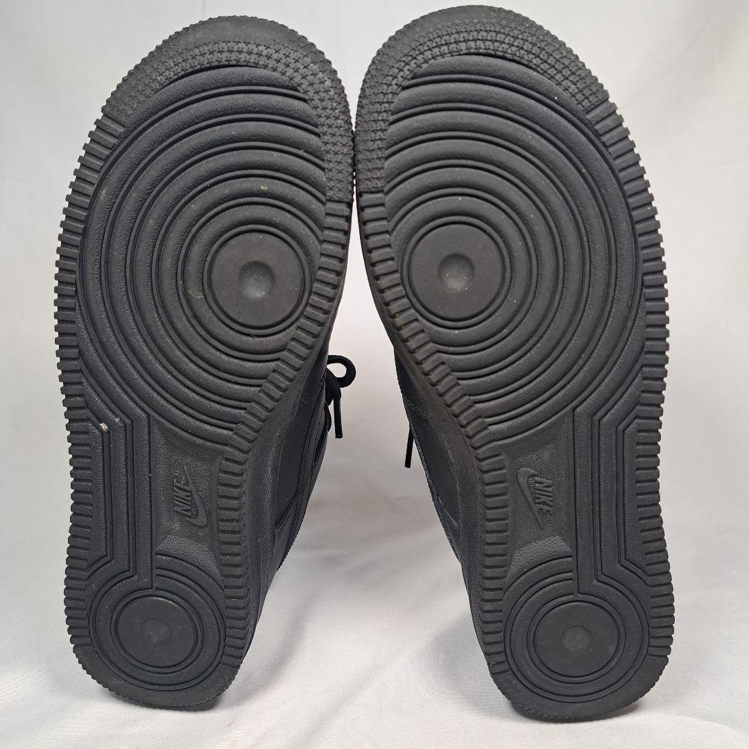 ナイキ　Nike　　AIR　FORCE1　ブラック　24.5㎝　レディース