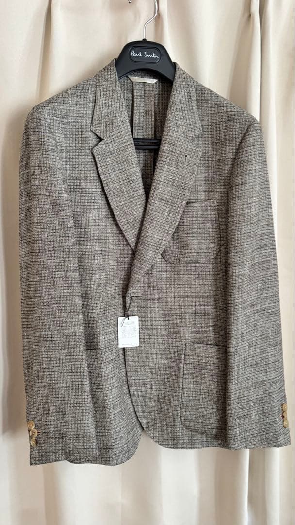 Paul Smith バンブーサマーツイード 2Bジャケット L2XL LL Paul Smith