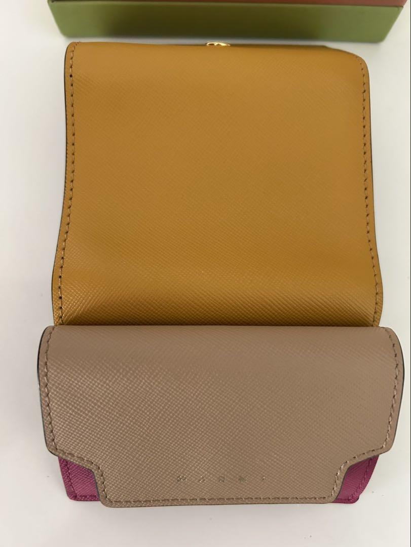 【最終価格・お値下げ不可】マルニ MARNI トリフォールド 三つ折り財布