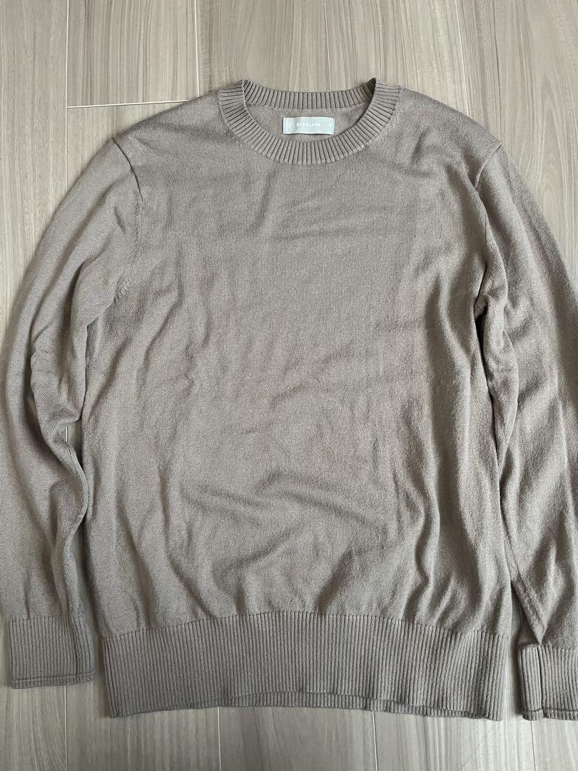EVERLANE ベージュ クルーネック セーター