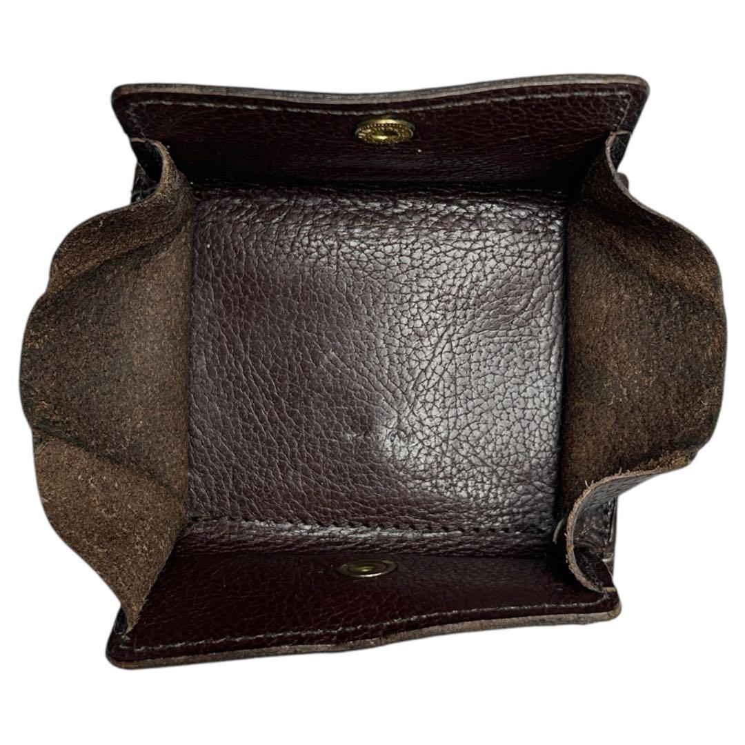 IL BISONTE トリフォルドウォレット ブラウン イタリア製 美品