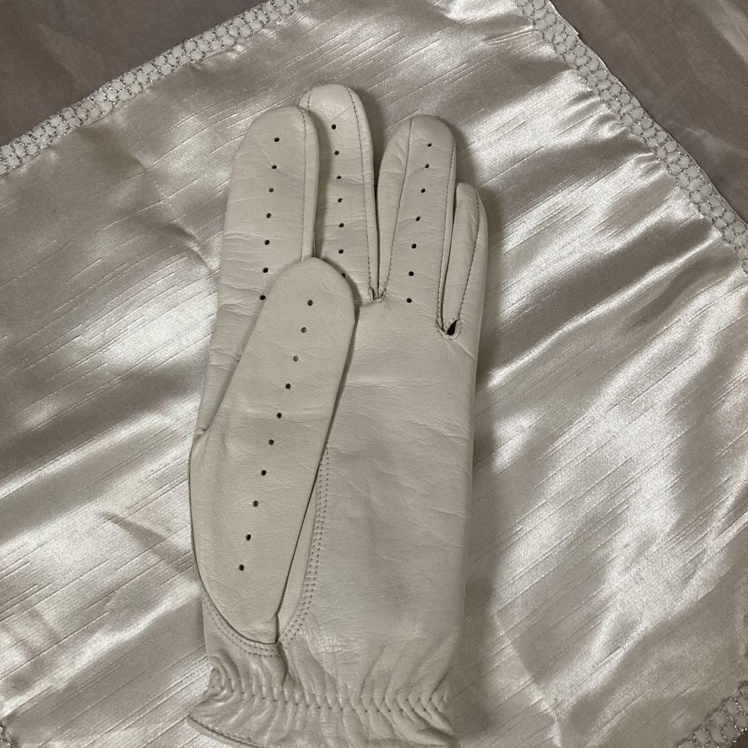 【期間限定値下げ】エルメス　ゴルフグローブ　サイズ6 1/2 daishin78_a8294