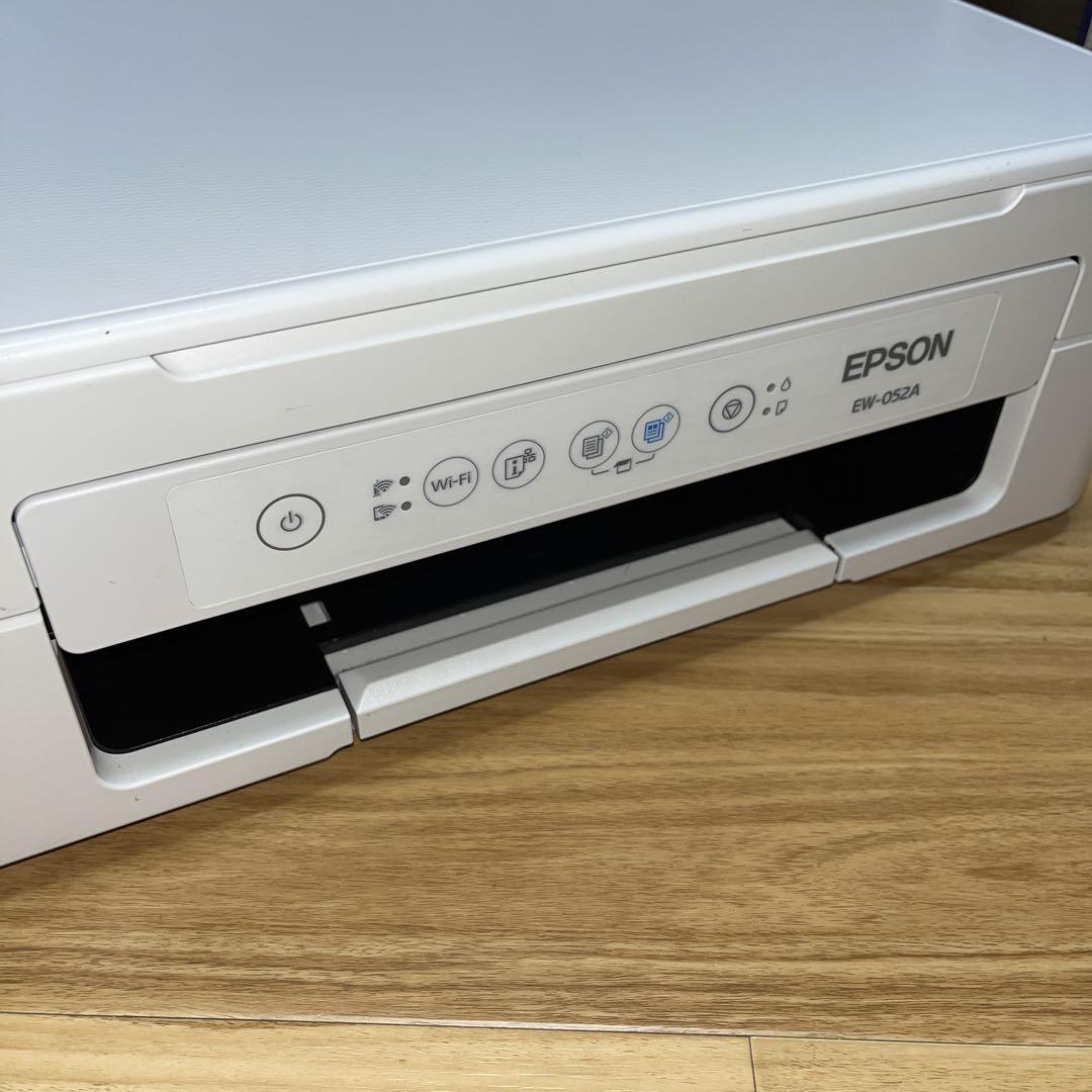 EPSON インクジェットプリンター EW-052A カートリッジそのまま