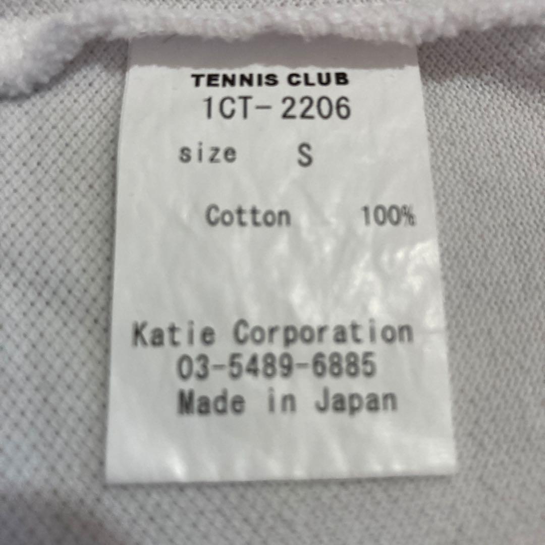 ケイティKatie ¥16,280テリア刺繍TENNIS CLUBポロシャツ