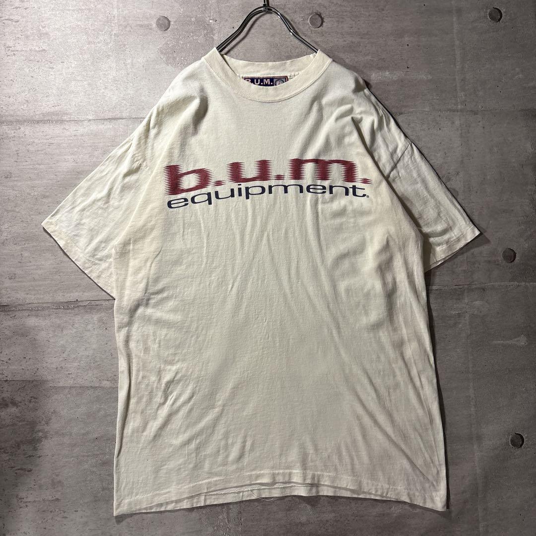 90s USA製 B.U.M. EQUIPMENT ロゴ モーションブラー風