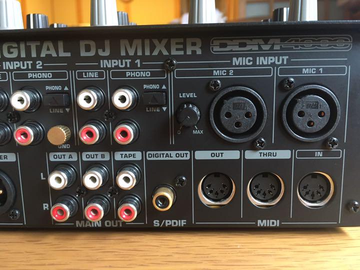 BEHRINGER DDM400デジタルuDJミキサー 音出し確認 BEHRINGER DDM400デジタルuDJミキサー 音出し確認