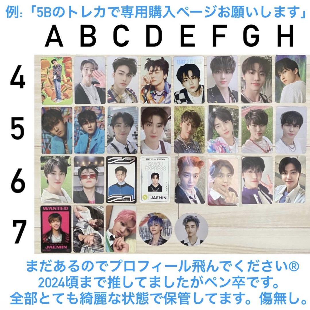 NCT DREAM DREAM SHOW 2018 ジェミン トレカ nct dream the dream show ドリショ ジェミン トレカ