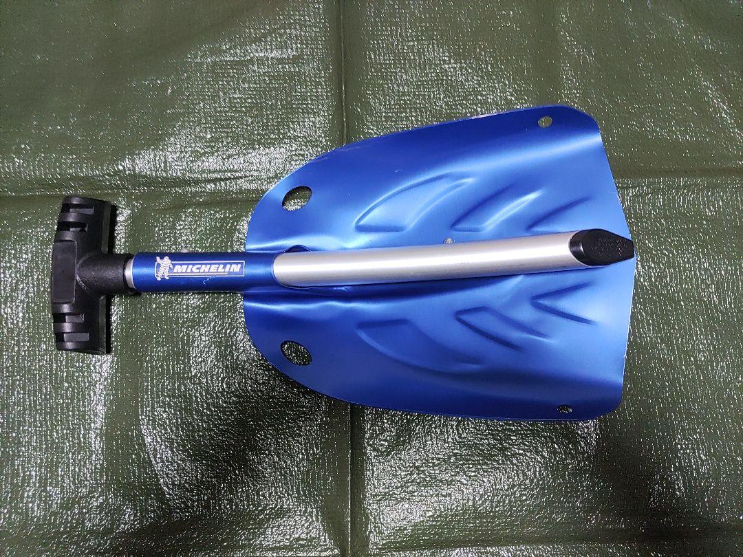 ミシュラン　MICHELIN 超コンパクト アルミスノーショベル　（良品）