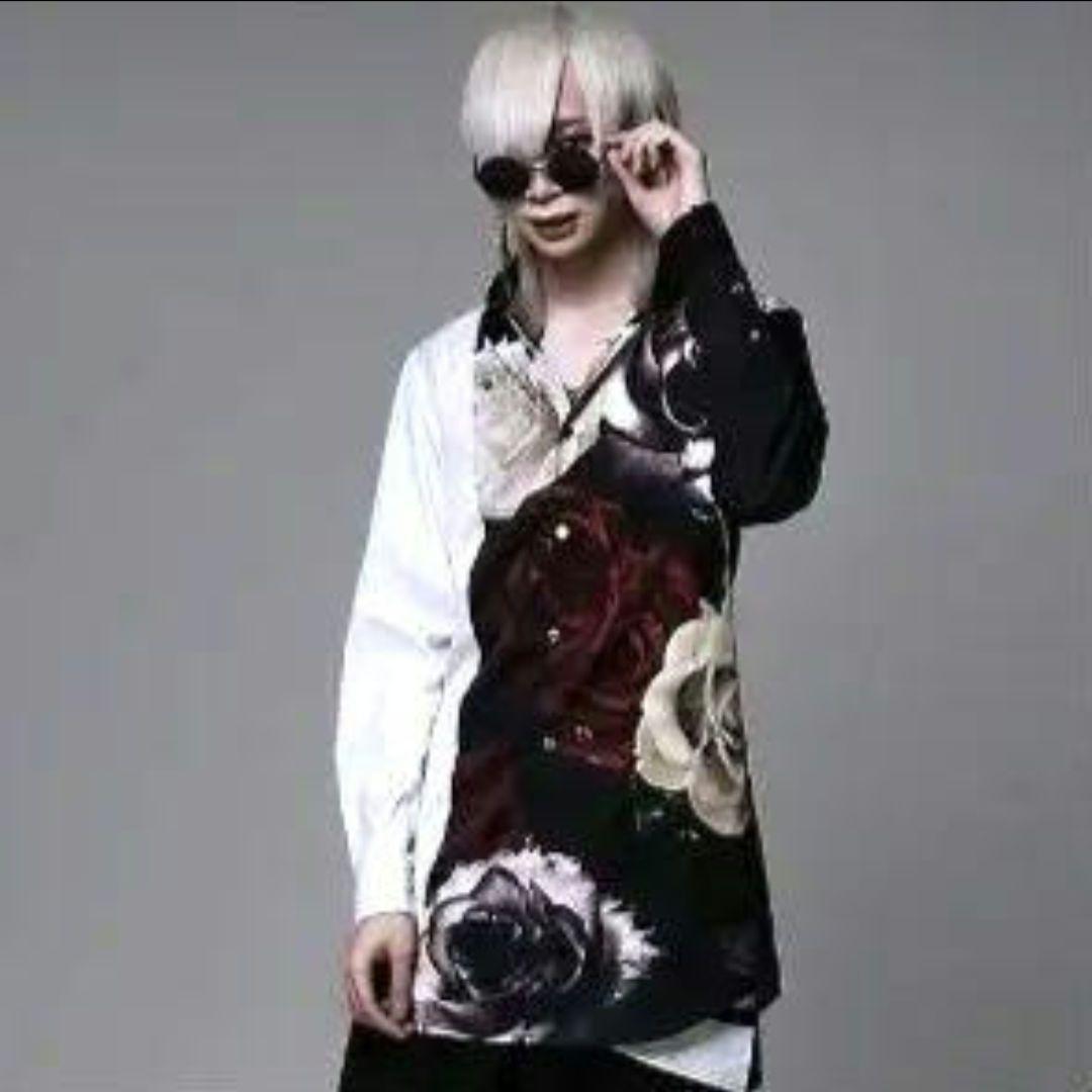 civarize V系　ptwロック 　シャツ　花柄　フラワー