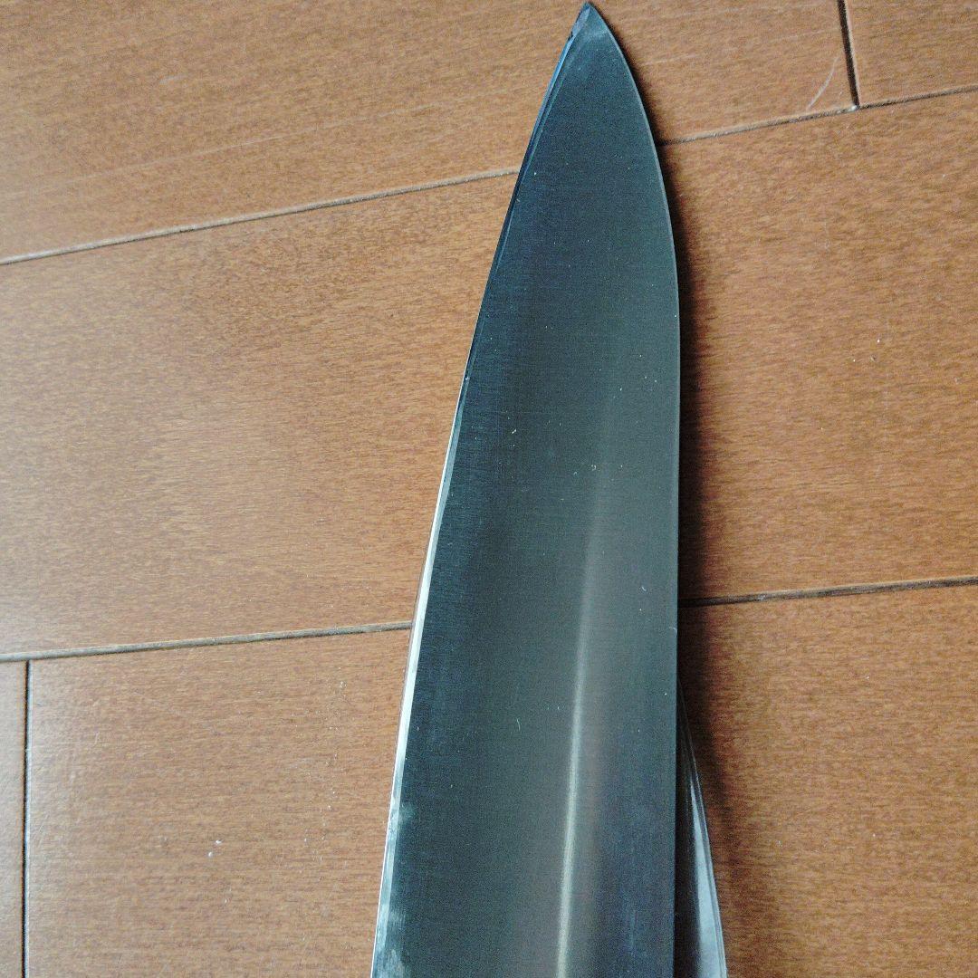 未使用　包丁　調理器具　角馬9000　本研　牛刀270 F-1096