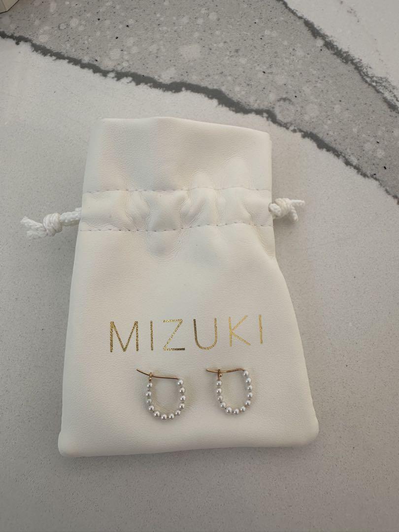 MIZUKI パールフープピアス