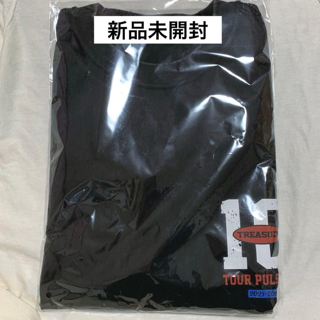 TREASURE PULSE ON ロングスリーブTシャツ ブラック Mサイズ