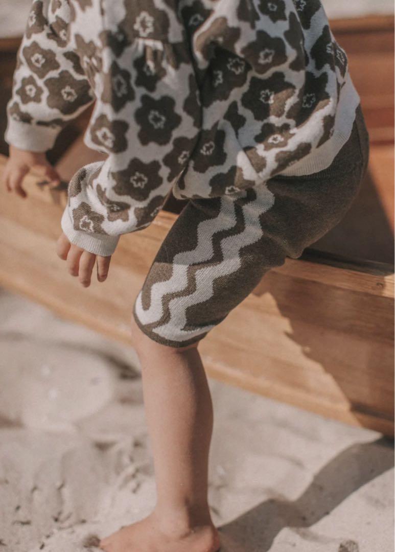 トップス [GROWN] KNITTED PULL OVER / FLOWER DRUM