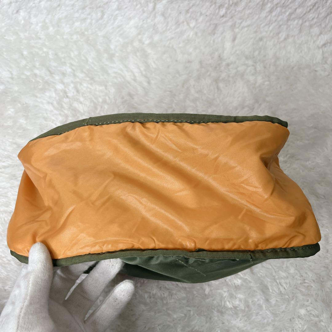 ✨良品✨ ポーター タンカー ウエストバッグ セージグリーン ボディバッグ