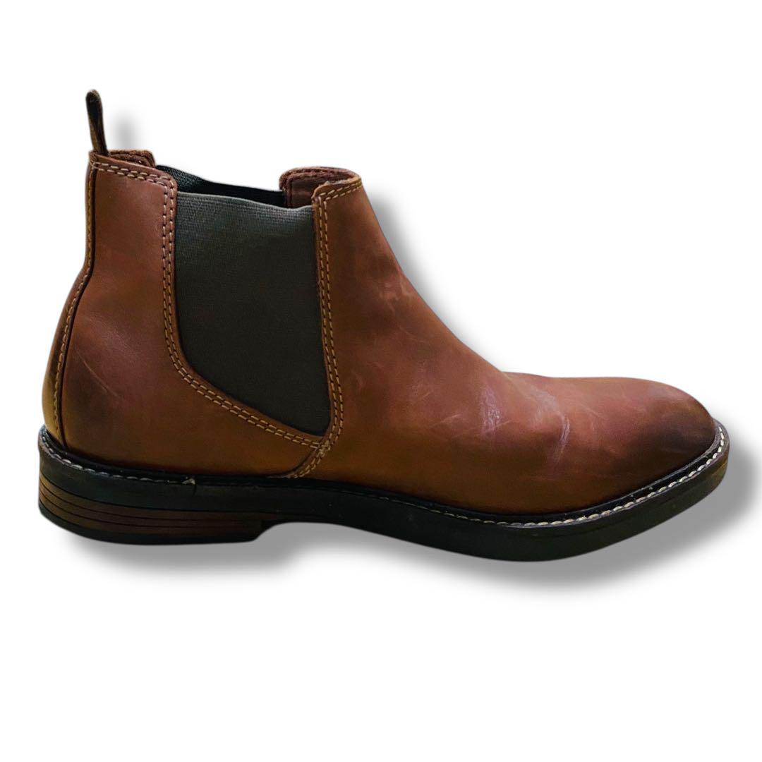 クラークスclarksブーツPaulson Upポールソンアップサイドゴア