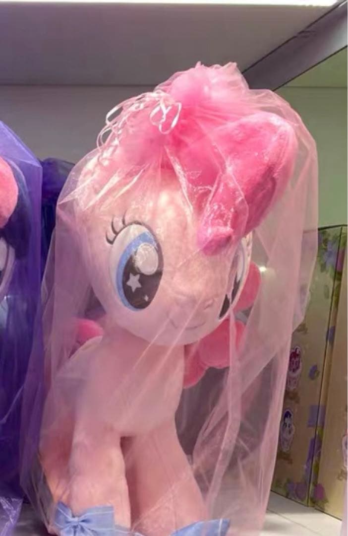 海外正規品マイリトルポニーポップアップストア数量限定50cmぬいぐるみピンキー KAYOU&マイリトルポニー海外数量限定正規品50cm ピンキーパイ
