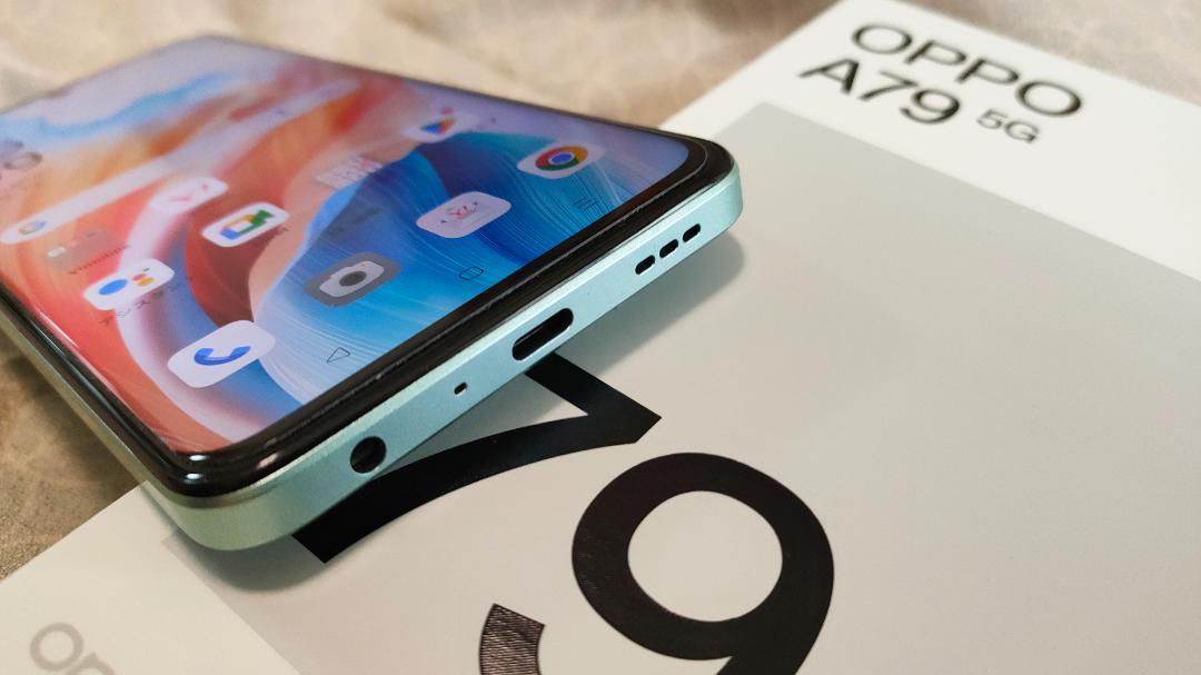 OPPO A79 5G グローグリーン 美品中古 おまけ付き