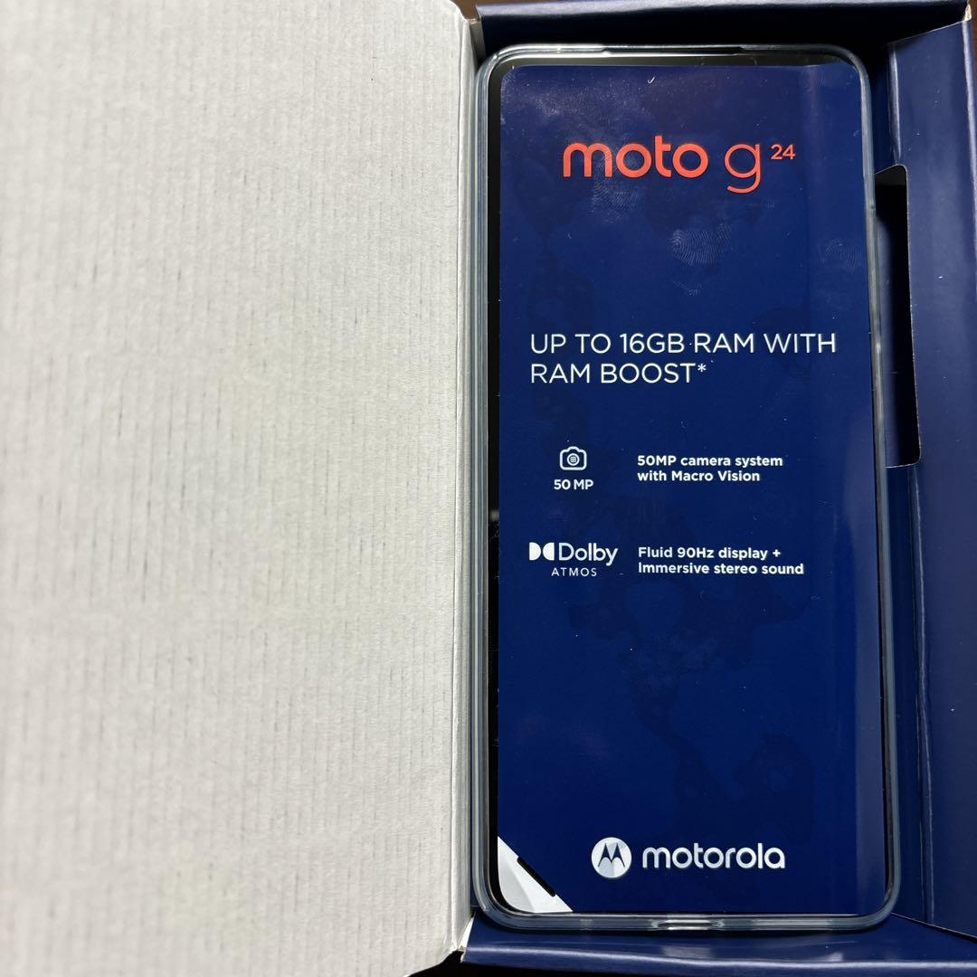 Motorola モトローラ　スマートホン　アイスグリーン128G