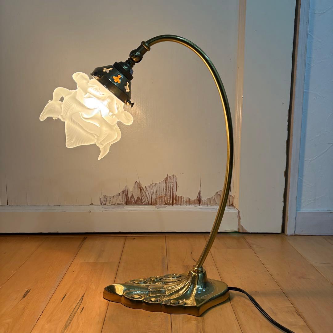 ☆アンティーク☆テーブルランプ 卓上ランプ 真鍮 ブラス ☆アンティーク☆テーブルランプ 卓上ランプ 真鍮 ブラス