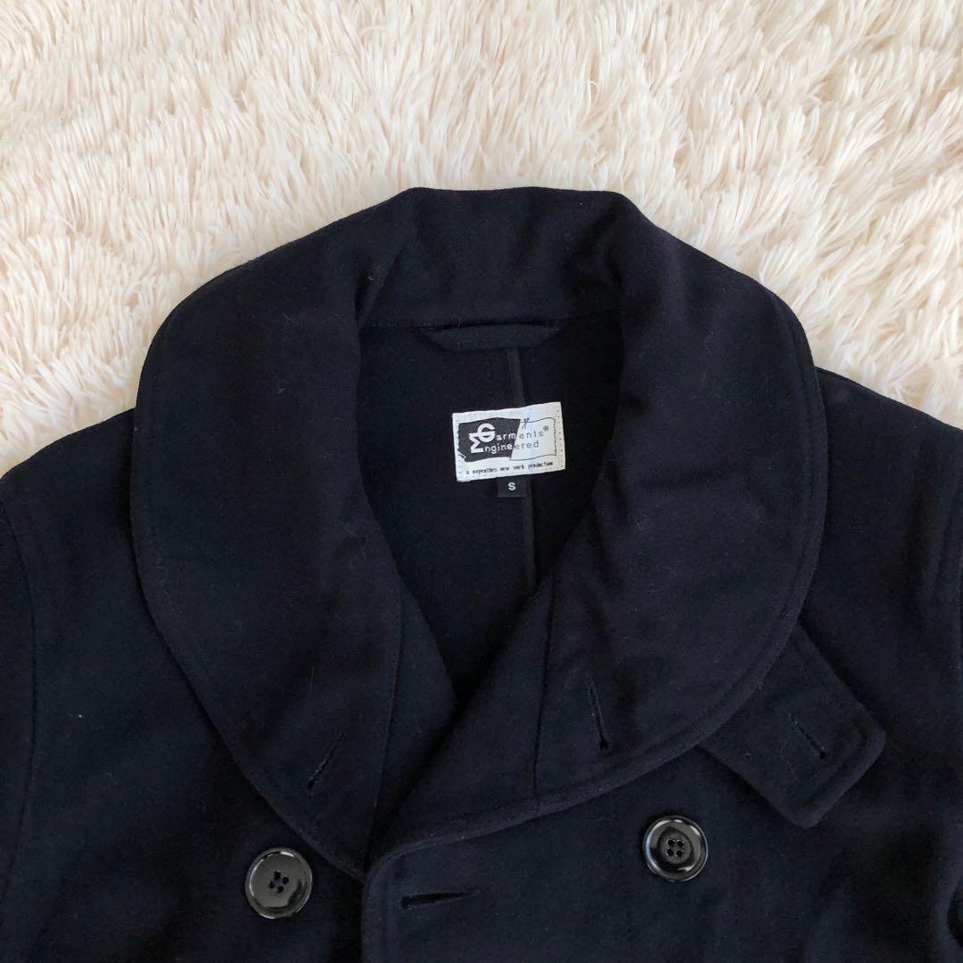 USA製エンジニ―アドガーメンツウールピーコートネイビー紺色Pコート USA製エンジニ―アドガーメンツウールピーコートネイビー紺色Pコート
