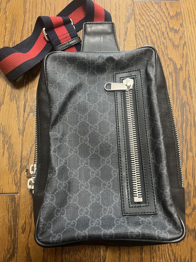 P*O様 【美品】GUCCI ソフト GGスプリーム スリングバックパック