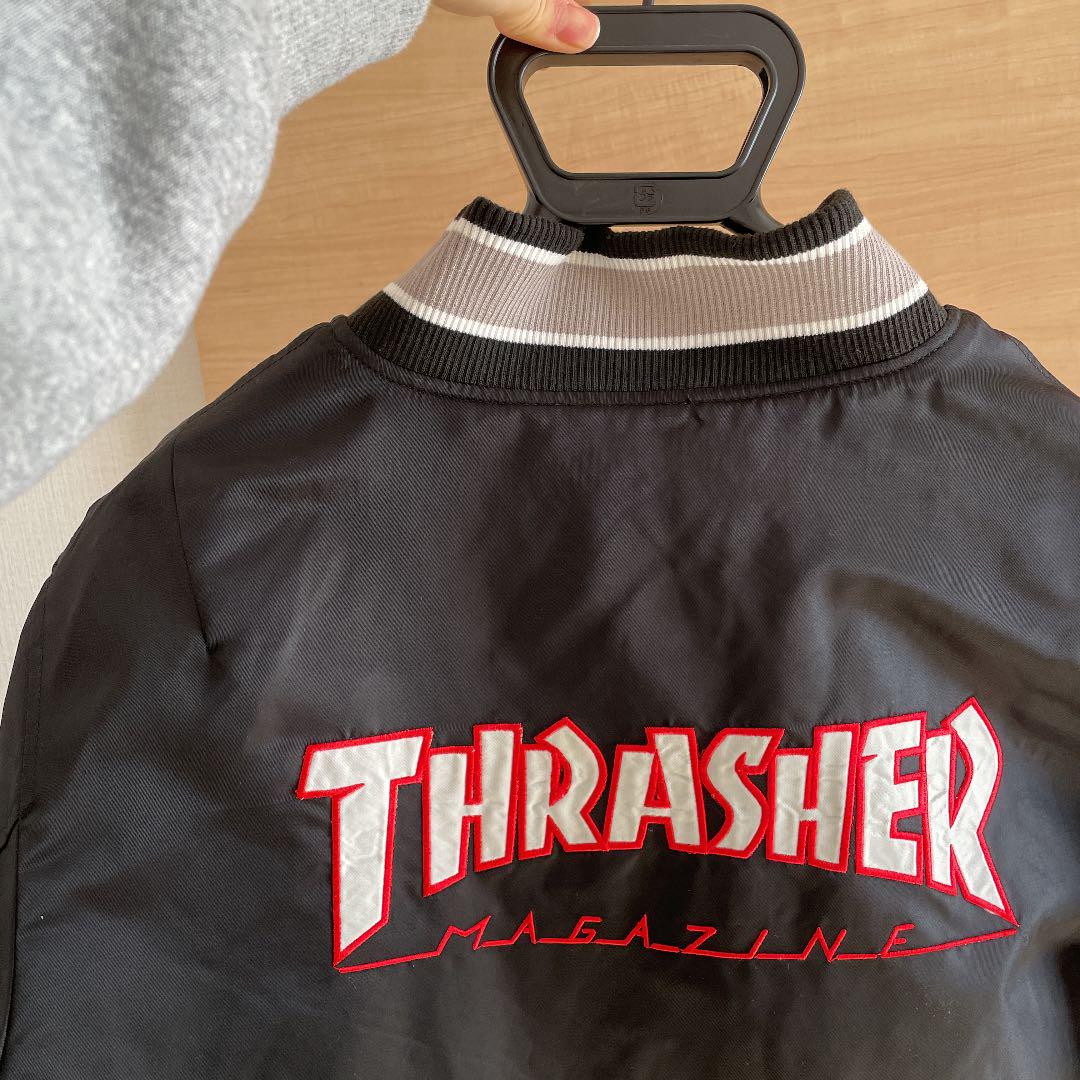 ルカリ starter コラボ スタジャン fwNng-m79432525037 THRASHER ✢ゆうゆうメ