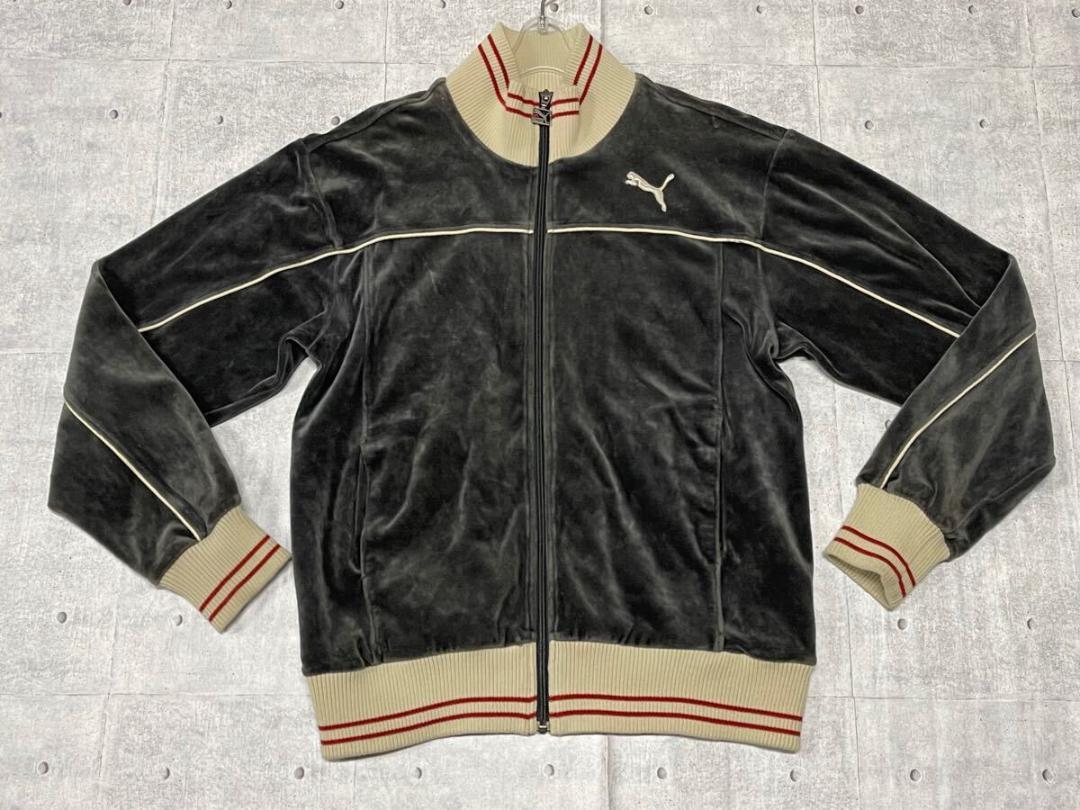PUMA ベロアトラックジャケット ジップアップジャージ スポーツ プーマ