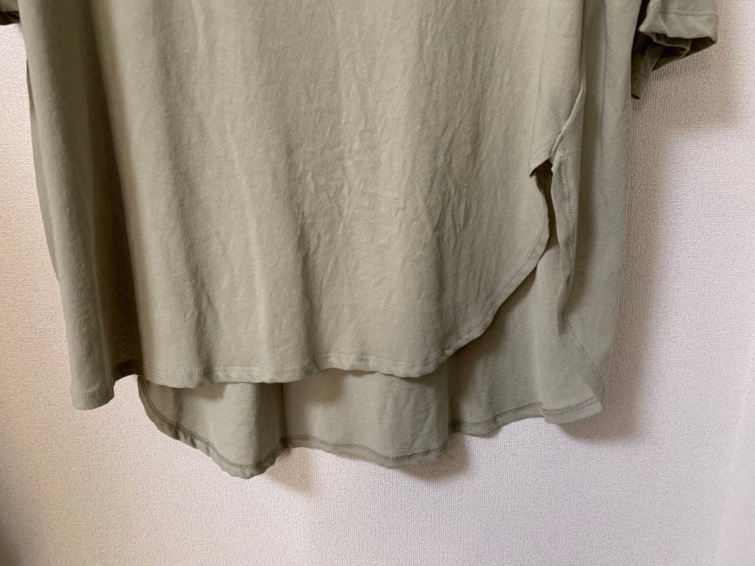 新品販売 YENN 2023SS 新品TWIST HEM TEE Tシャツ/カットソー(七分