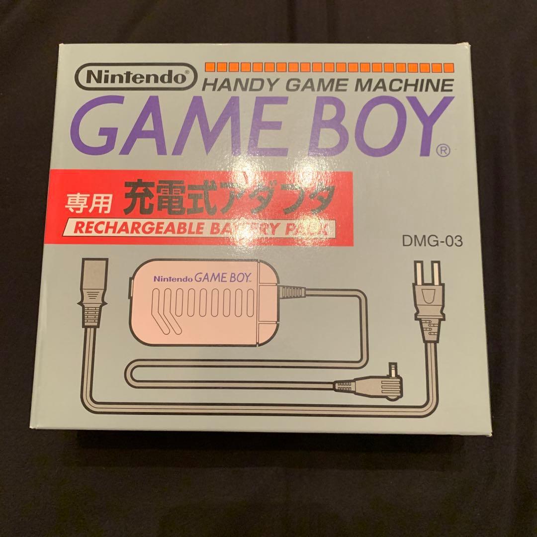 ゲームボーイ　初代　本体　充電式アダプタセット　美品　未使用品