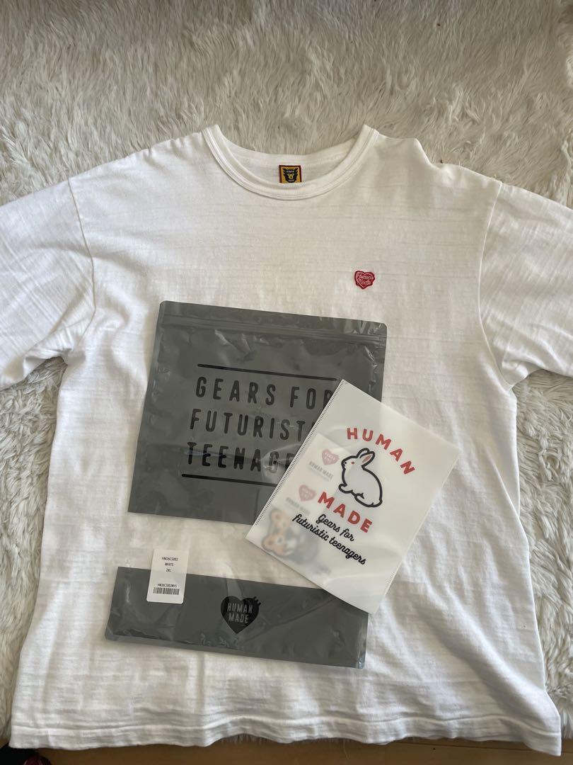 ヒューマン メイド ハート バッジ Tシャツ