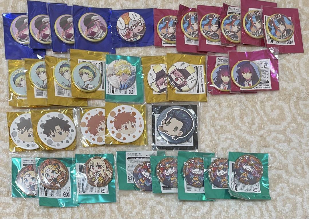 バラ売り100円〜】 Fate FGO fes 霊基召喚缶バッジ など - メルカリ