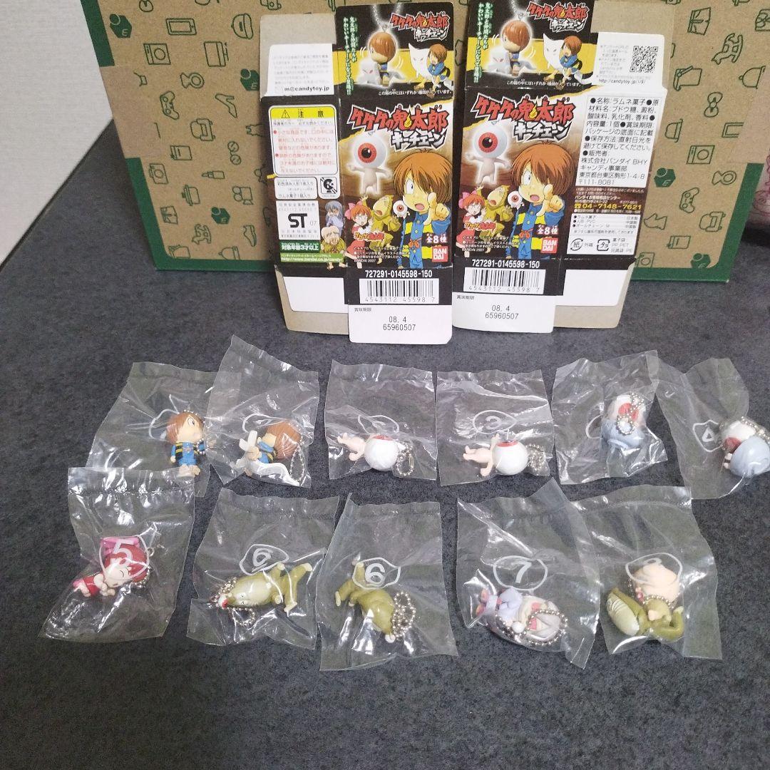 ゲゲゲの鬼太郎　Wキーチェーン　全5種コンプリート ゲゲゲの鬼太郎 ゲゲゲの鬼太郎Wキーチェーン｜バンダイ