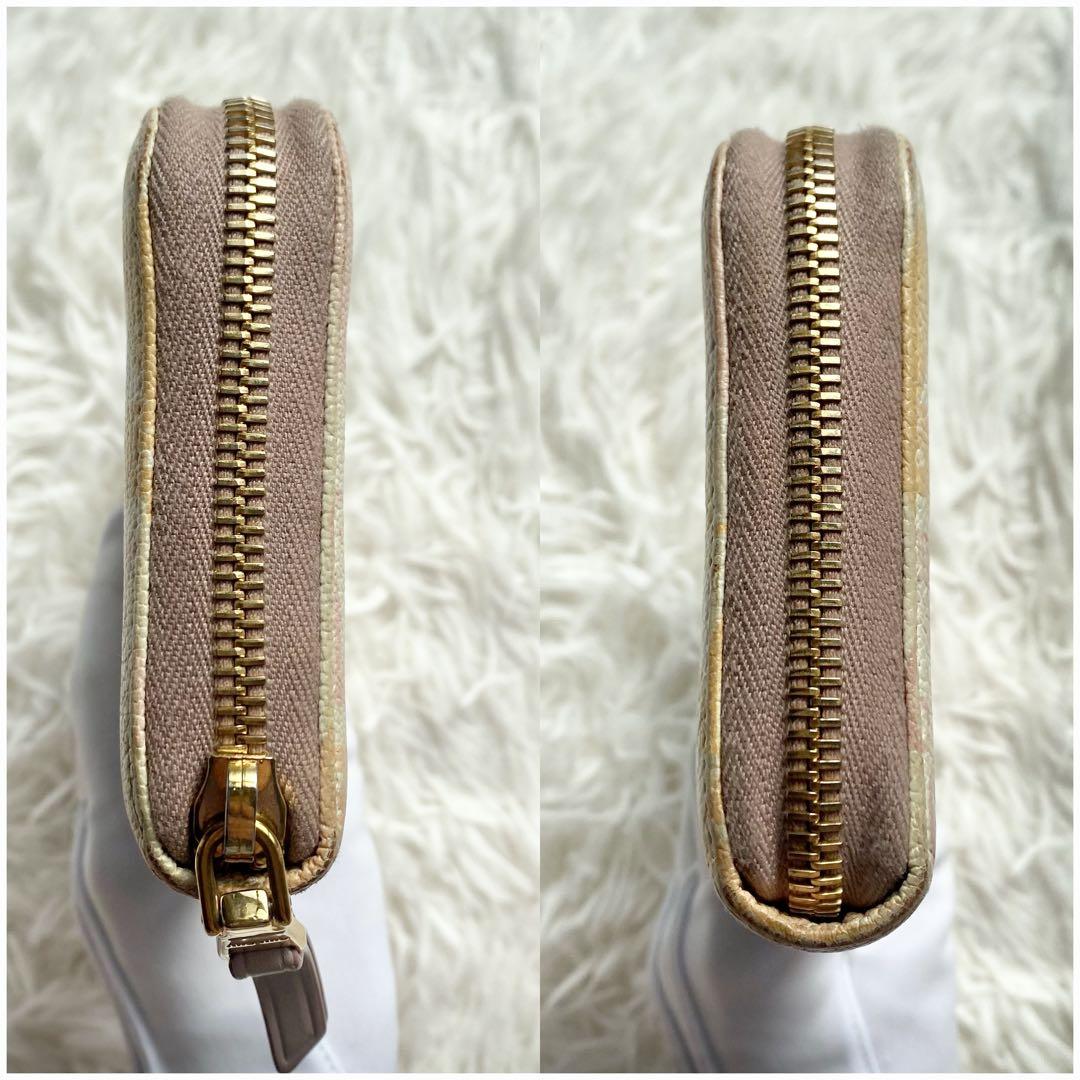 付属カードあり✨希少✨MIUMIU 長財布 ラウンドジップ 猫 ネコ