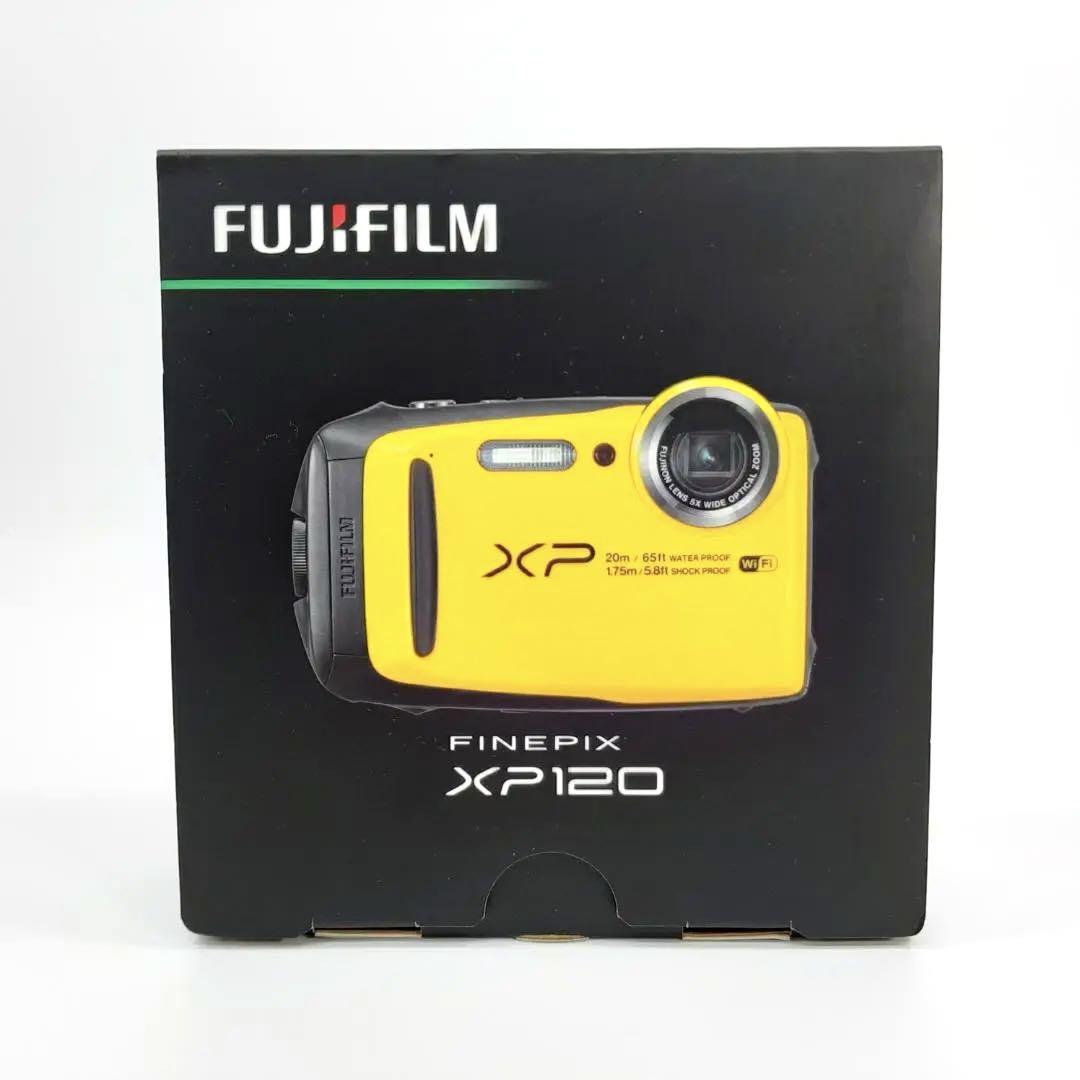 極美品 富士フィルム Fujifilm FinePix xp120防水デジ