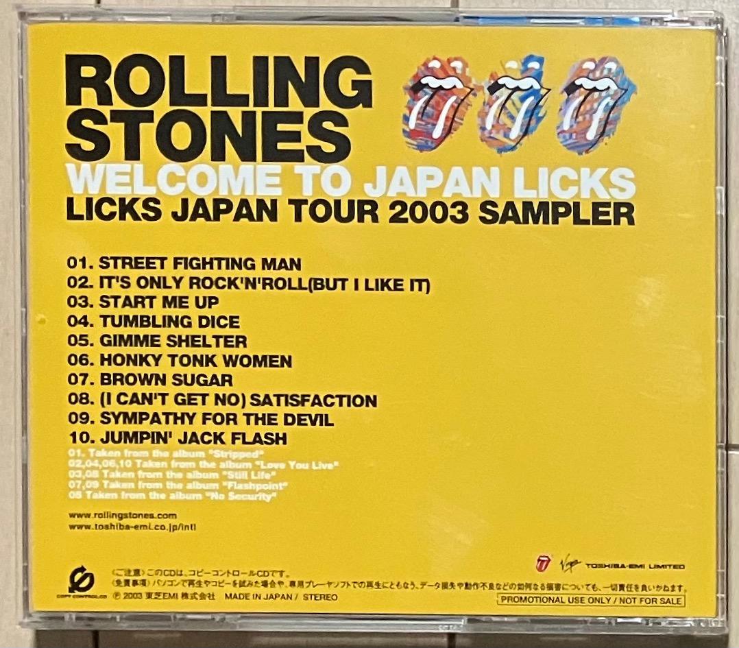 ROLLING STONES / WELCOME TO JAPAN LICKS 洋楽 ROLLING STONES / WELCOME TO JAPAN LICKS 洋楽