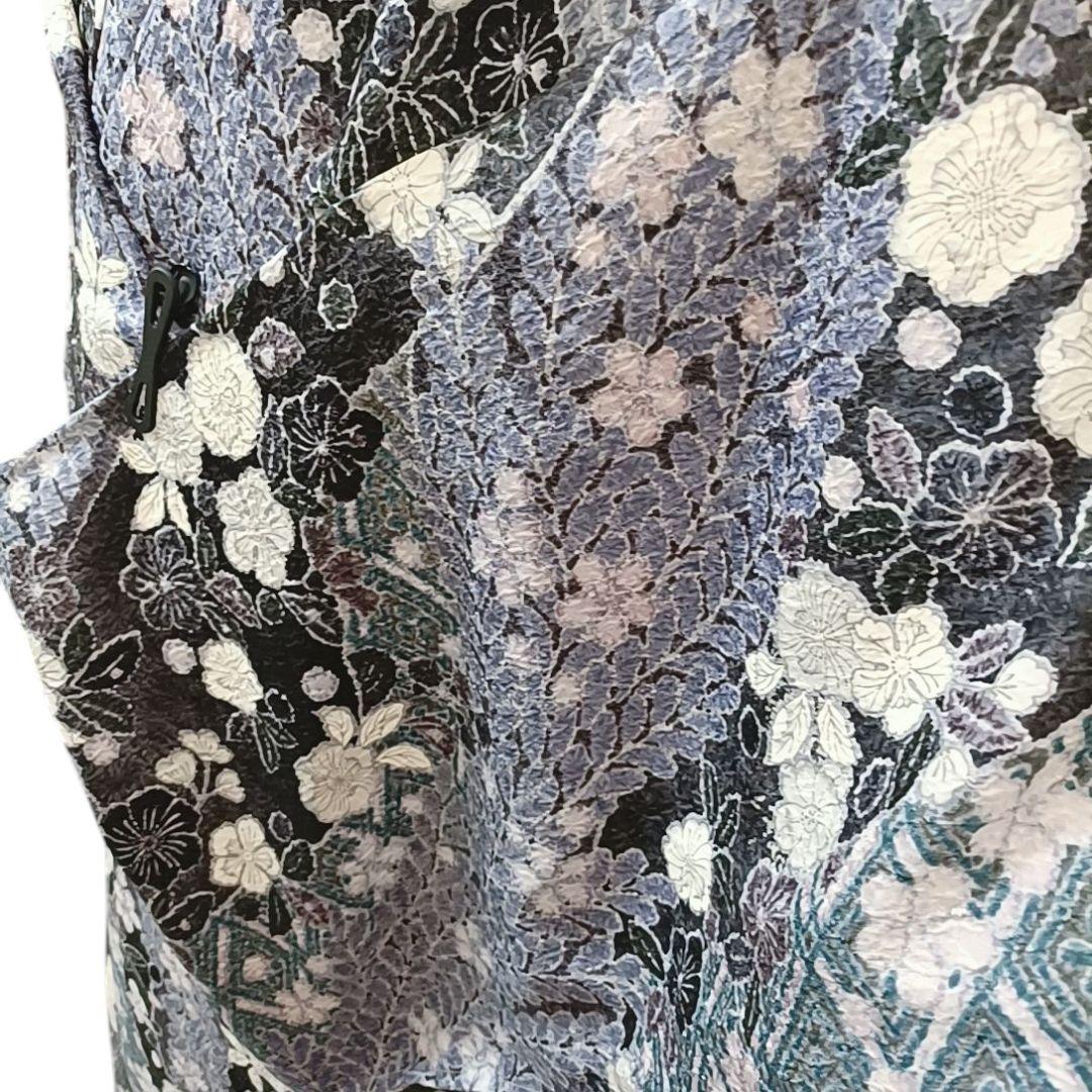 通販サイト一覧 670 華 メルカリ - 紫 黒 花 絞り 辻ヶ花 袷 着物 着物・浴衣