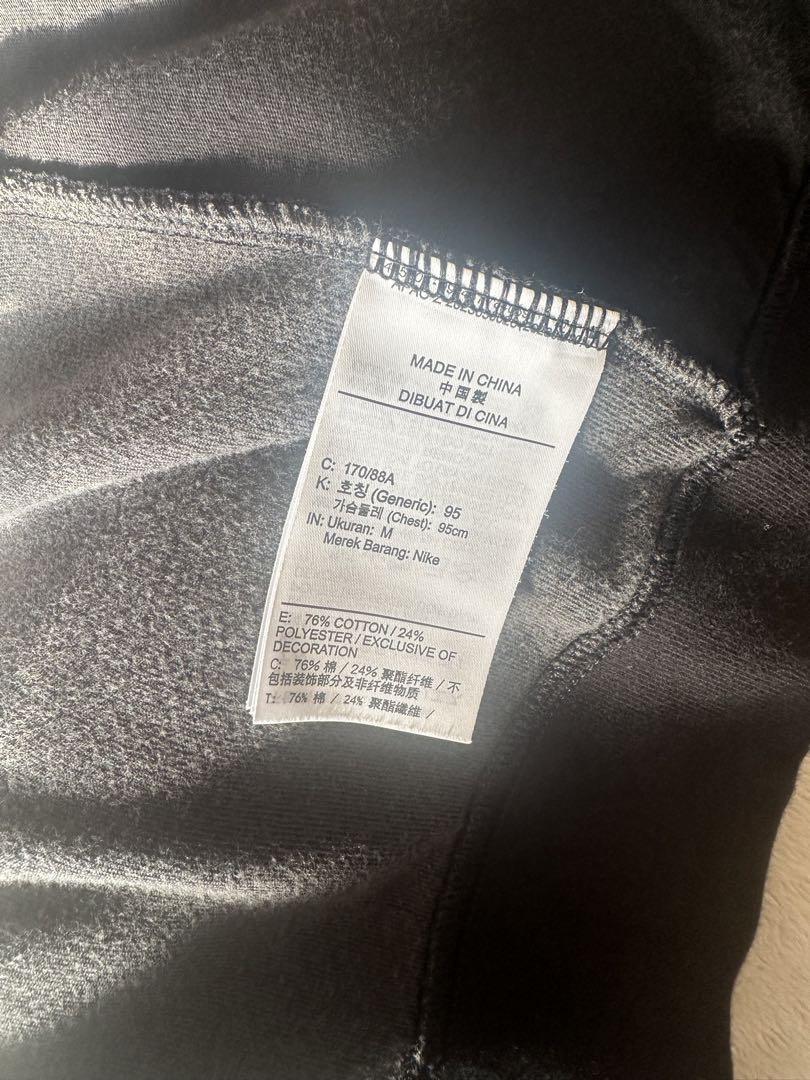 NIKE ナイキ　ベロア　セットアップ　クロ　M
