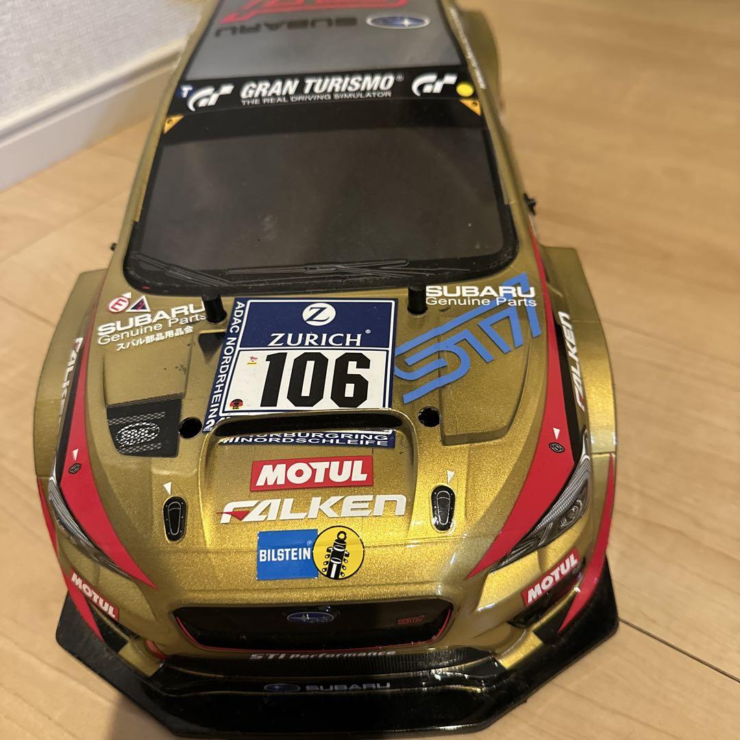 タミヤ 1/10 SUBARU WRX STI NBR ボディ