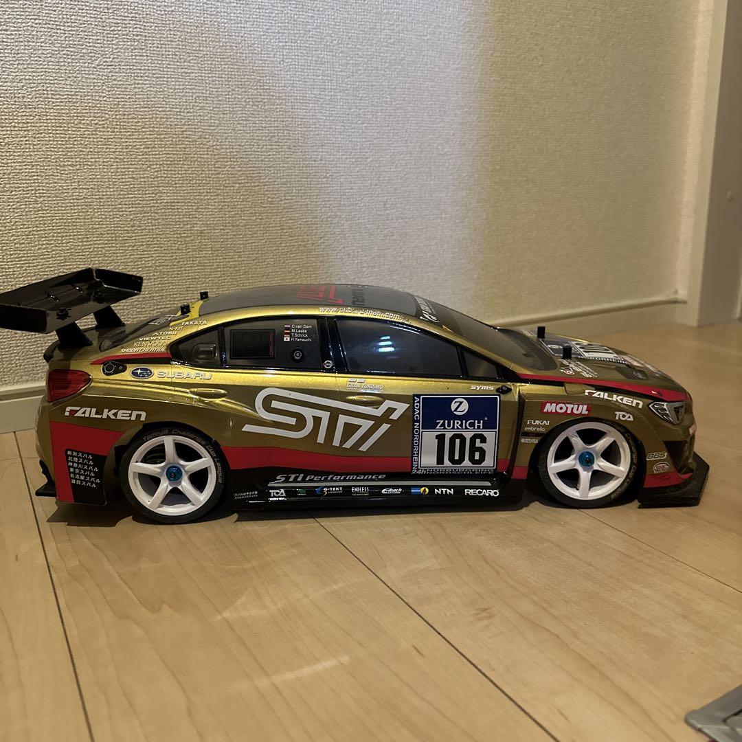 タミヤ 1/10 SUBARU WRX STI NBR ボディ