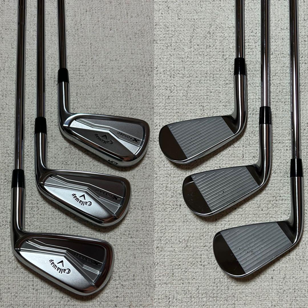 キャロウェイ X FORGED ’24 アイアン #5〜PW モーダス105-S