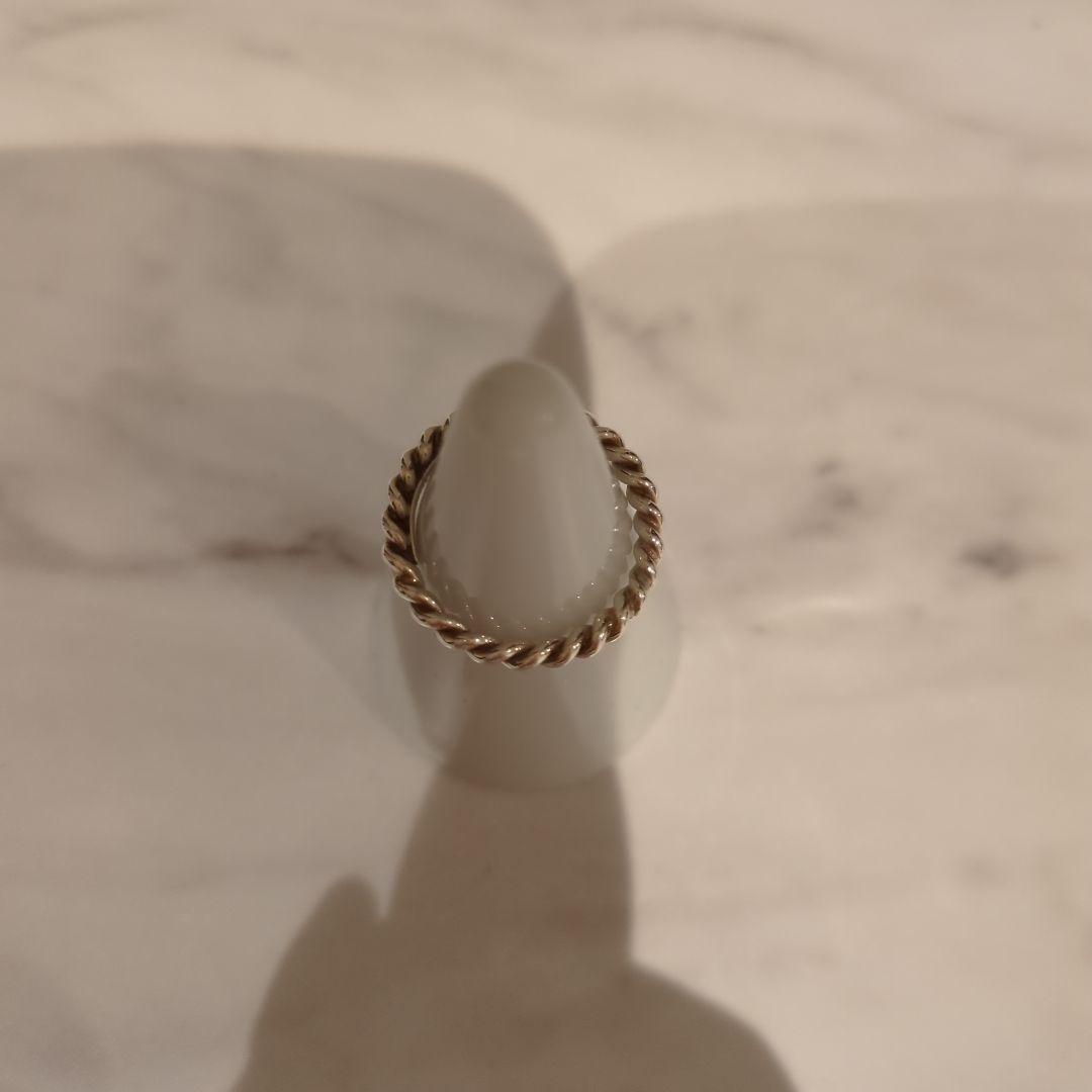 Tiffany ツイストナロー　シルバーリング　9号