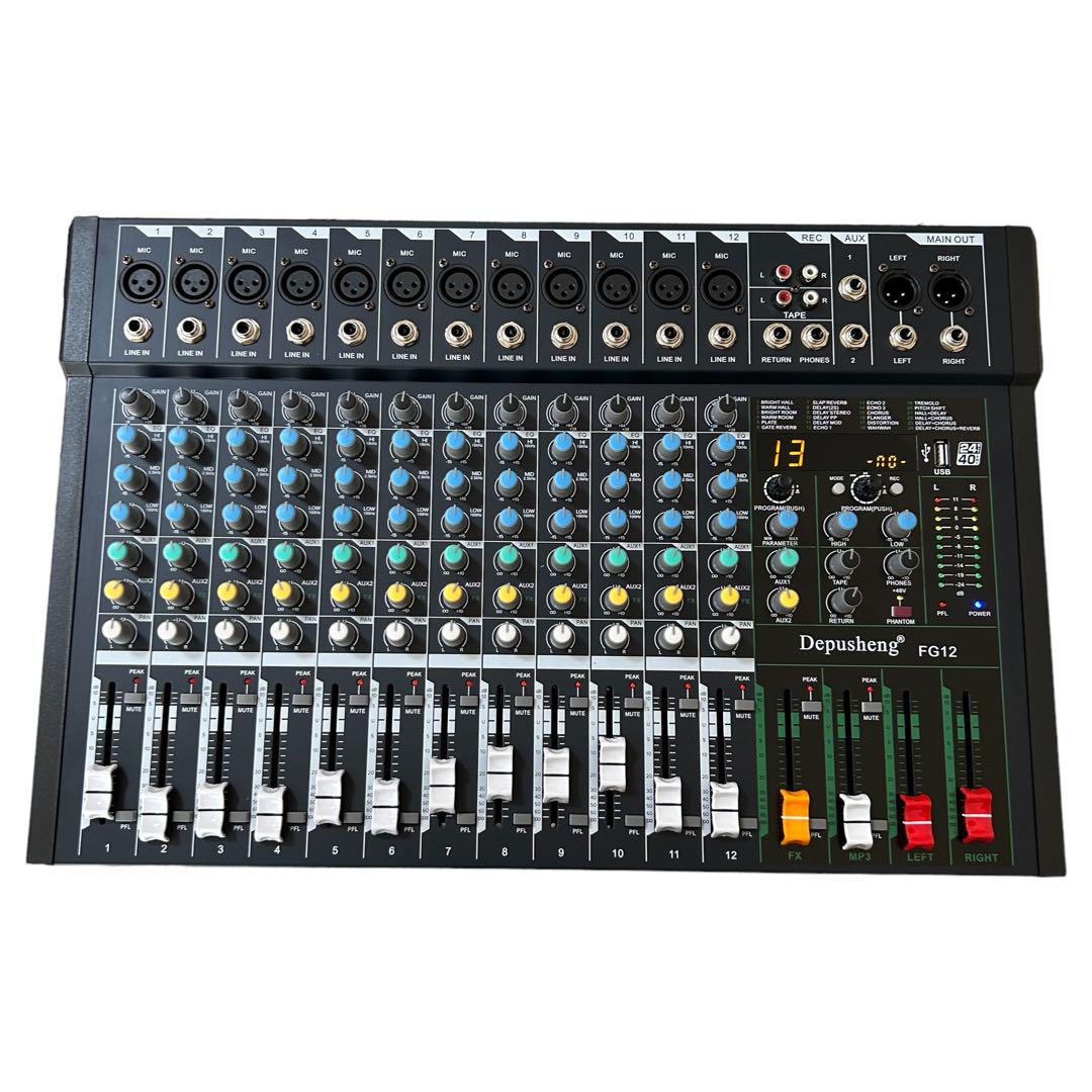 Depusheng PM-12 アナログミキサー 71NgFFLIdgL._UF894,1000_QL80_.jpg
