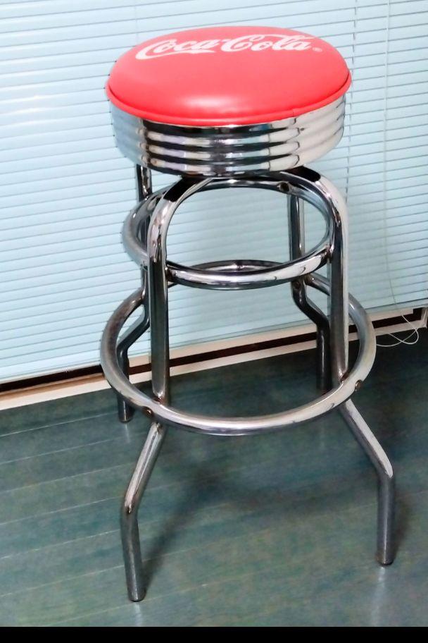 七福様専用 コカ・コーラ 椅子 ハイチェア used品